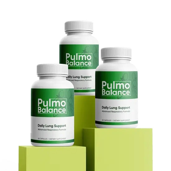 Pulmo Balance respiratory support and lung health supplement